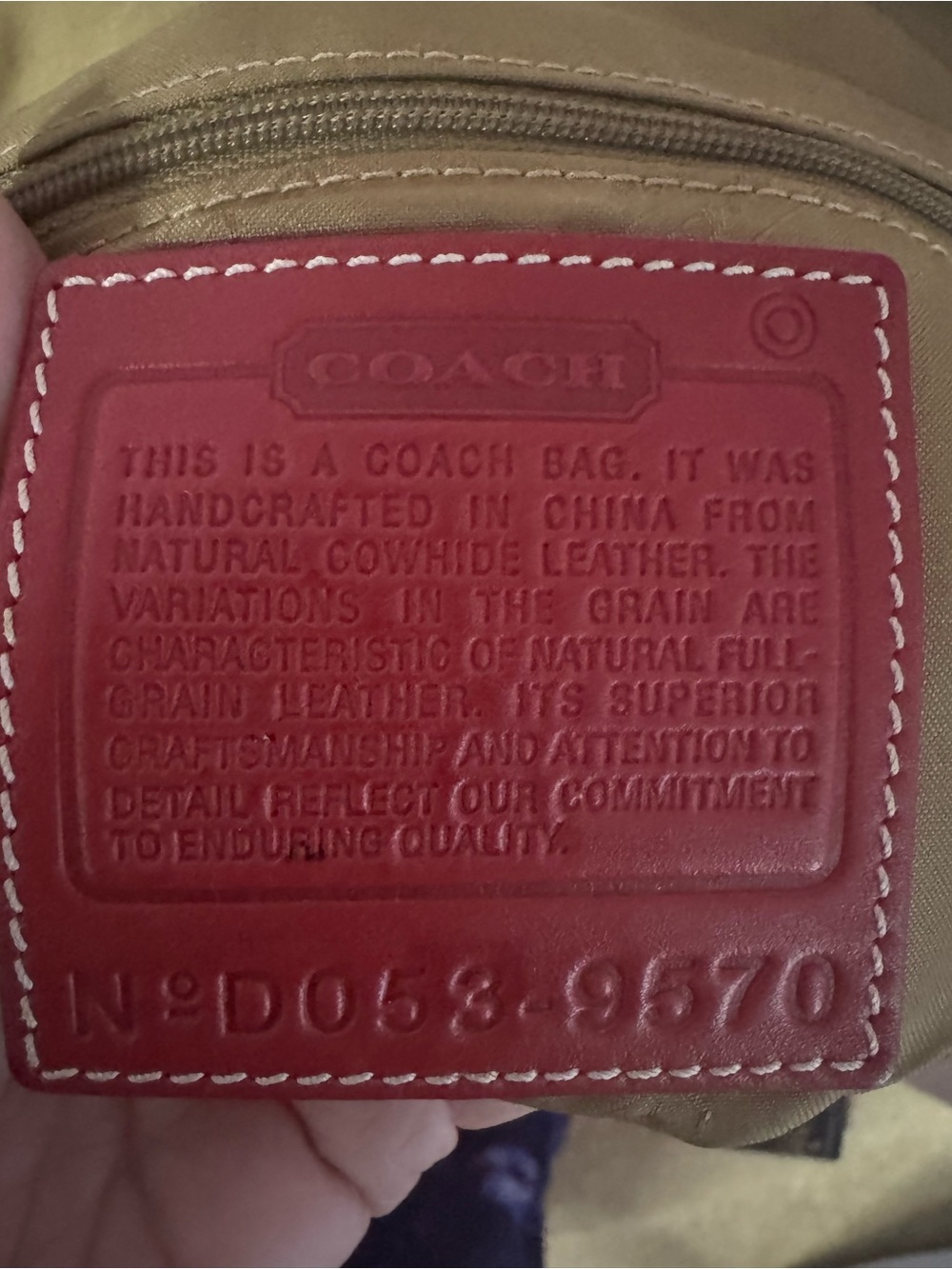 Coach Hampton Flap Messenger Bag - Picture 6 of 6